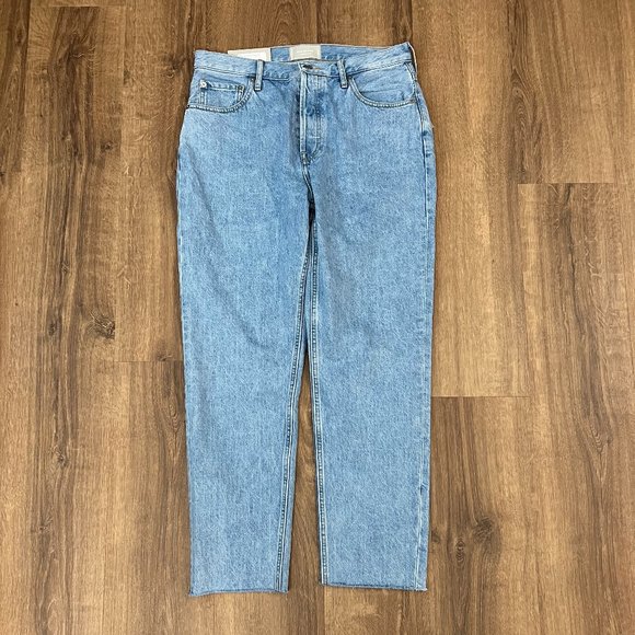 NEW Everlane The ’90s Cheeky Jean Raw Hem Sz 30 - Picture 3 of 12